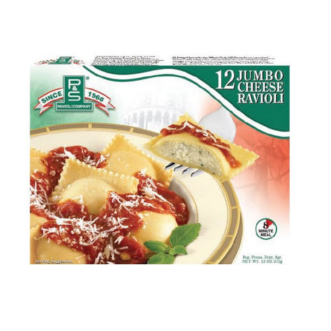 12 Jumbo Cheese Ravioli