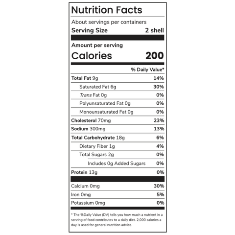 Cheese Stuffed Shells - Family Pack - 2.2 lb