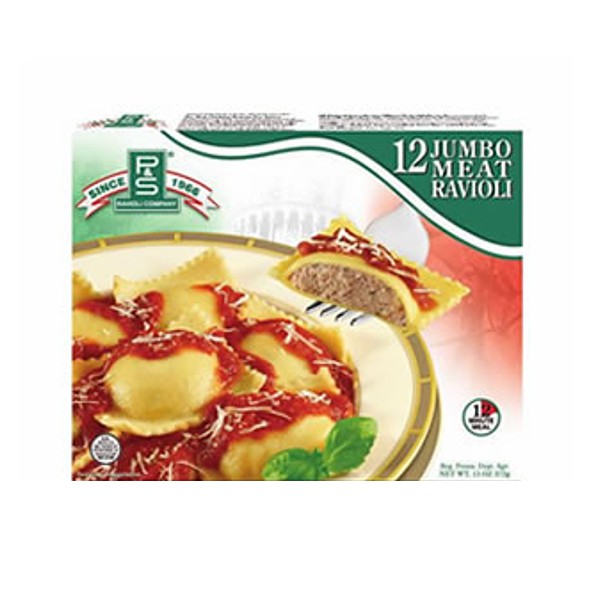 Jumbo Meat Ravioli - 12 ct – P&S Ravioli Company