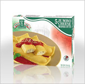 P&S Ravioli Jumbo Cheese Manicotti